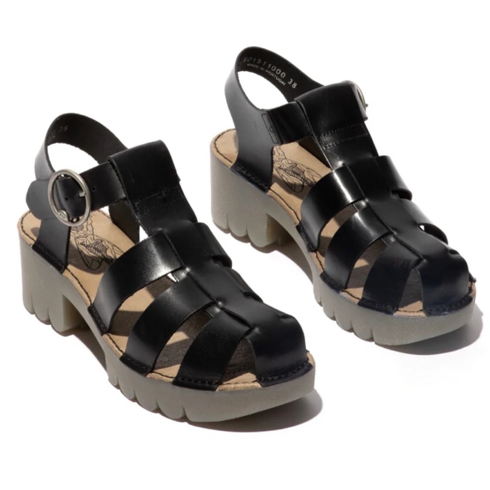 Fly London Emme Platform Fisherman Sandal - Picture 5 of 12
